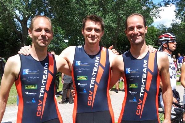 CSV Tri-Team - drei Athleten