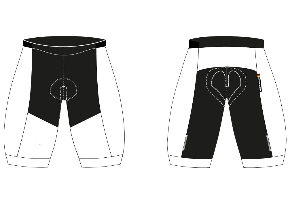 Schnittbild Damen-Bundhose