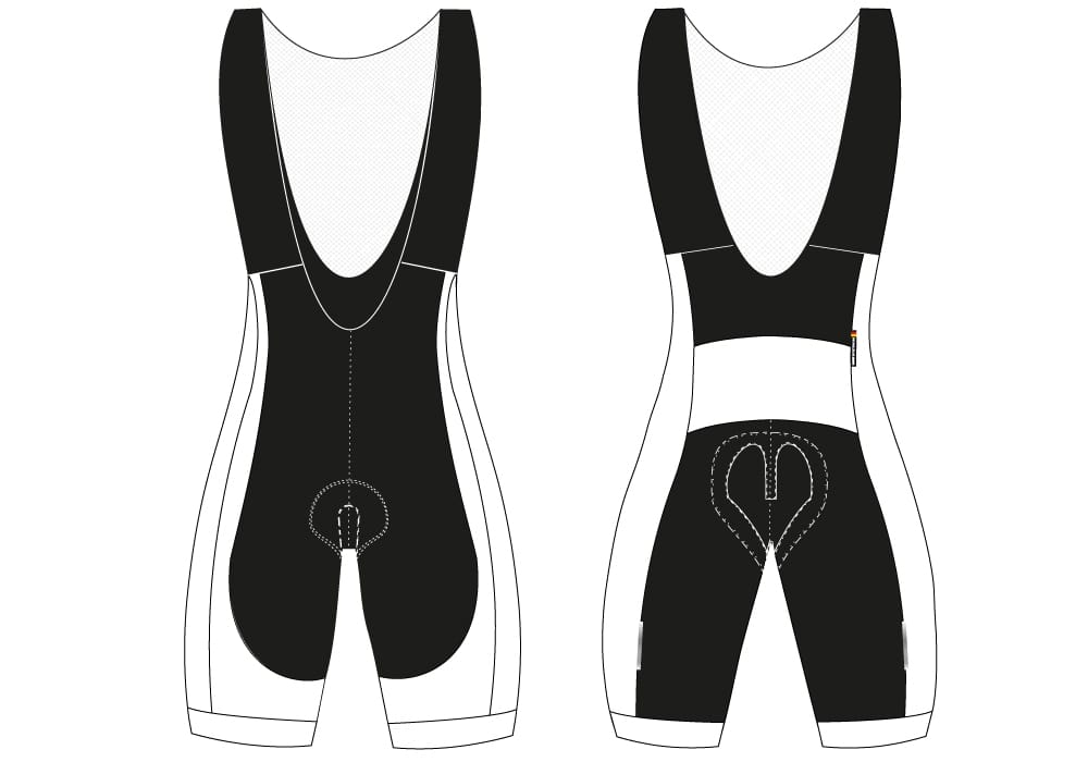 Trägerhose Schnittbild