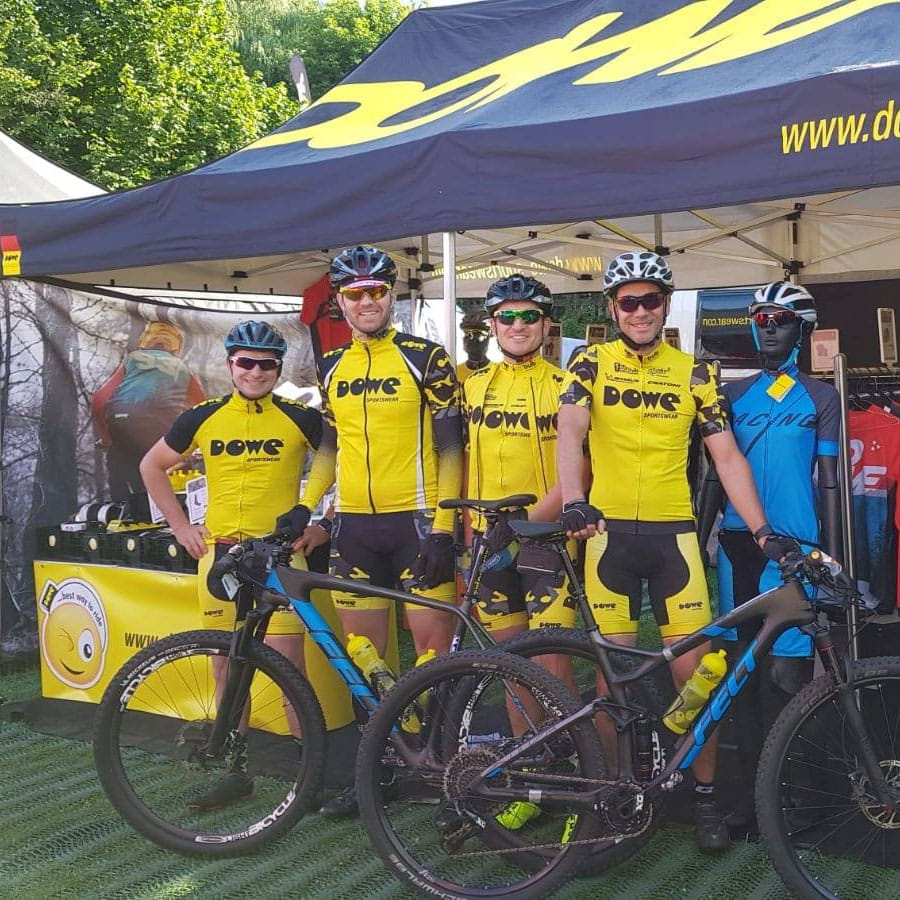 Dowe Stand auf der Salzkammergut Trophy - Athleten