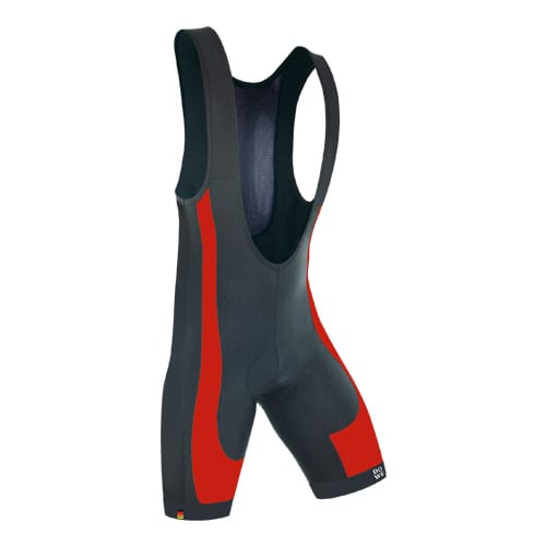 ultra-II-bibshort-red-front Dowe Sportswear Trägerhose Ultra II Red Front