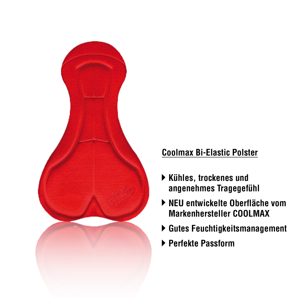 Coolmax Bi-Elastic Polster Diagramm