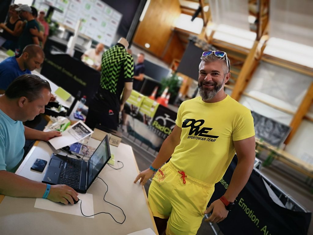 Ultra Rad Challenge - DOWE Sportswear Ultra Cyclist Johannes Weixelbraun