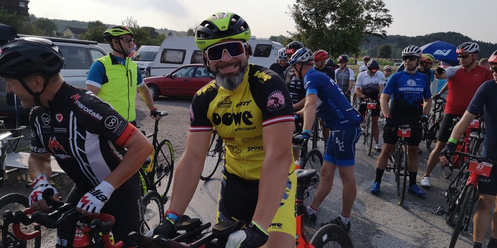 Ultra Rad Challenge - DOWE Sportswear Ultra Cyclist Johannes Weixelbraun
