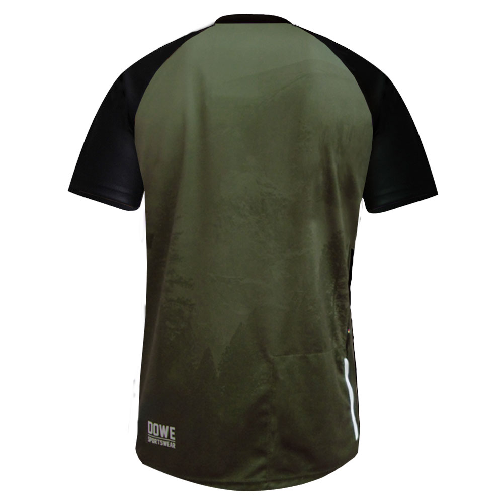 DOWE MTB/Enduro Jersey Allround MTN Calling Olive back