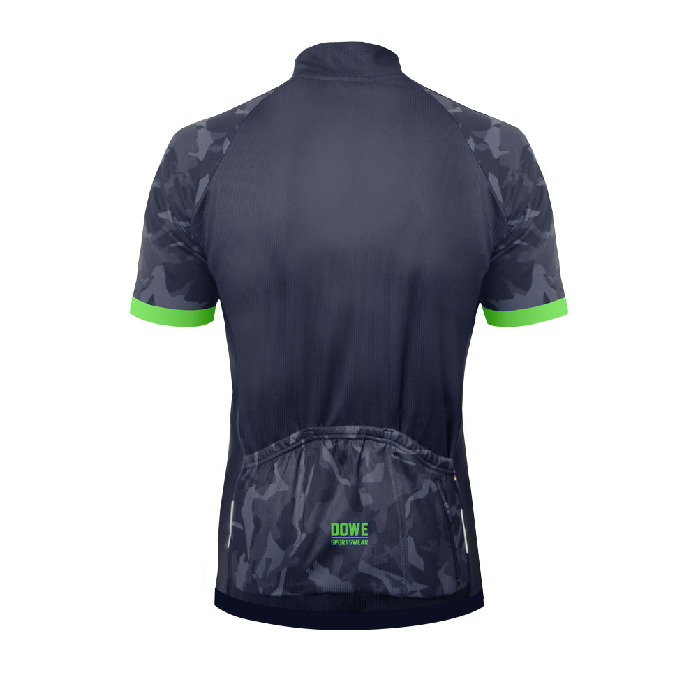 Radler mit SuperForm Race Kurzarm-Trikot "Green Camo" von DOWE