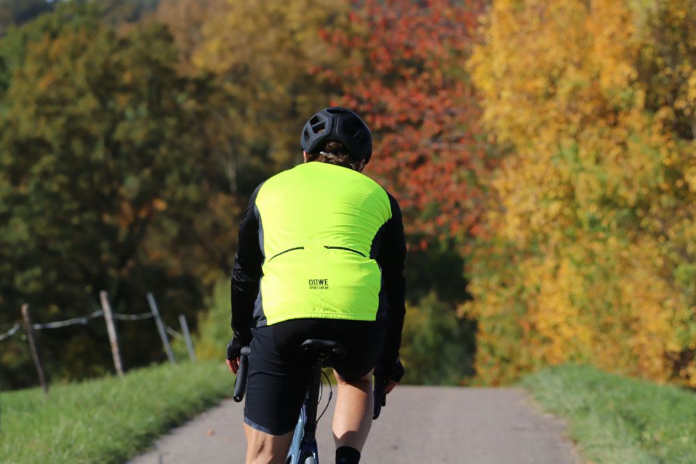 DOWE SuperForm Windjacke "Fluo Yellow"