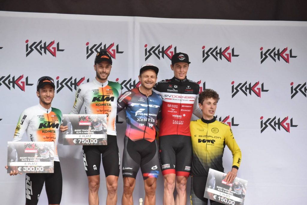 Dowe-sportswear-Ischgl-Ironbike-siegerehrung
